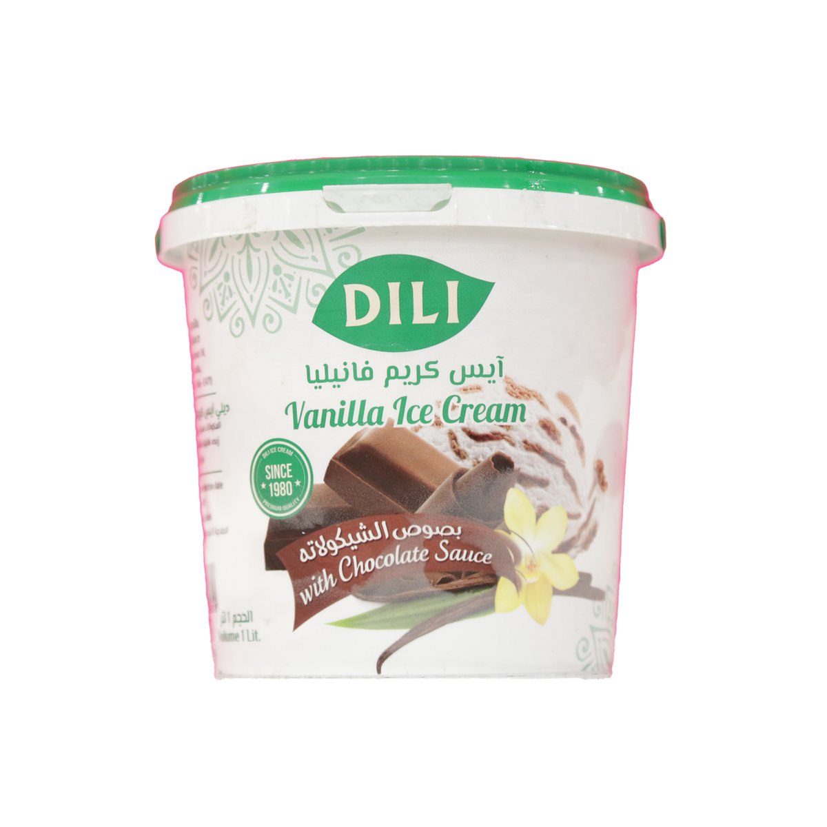 Dili Vanilla Ice Cream With Chocolate Sauce 1 Litre