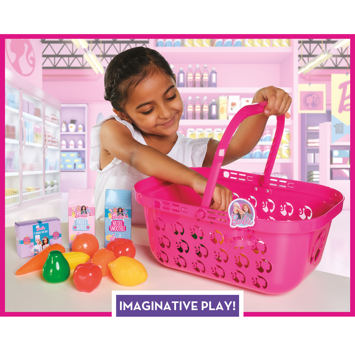 Barbie Shopping Basket, 3 Years and Above, 202124