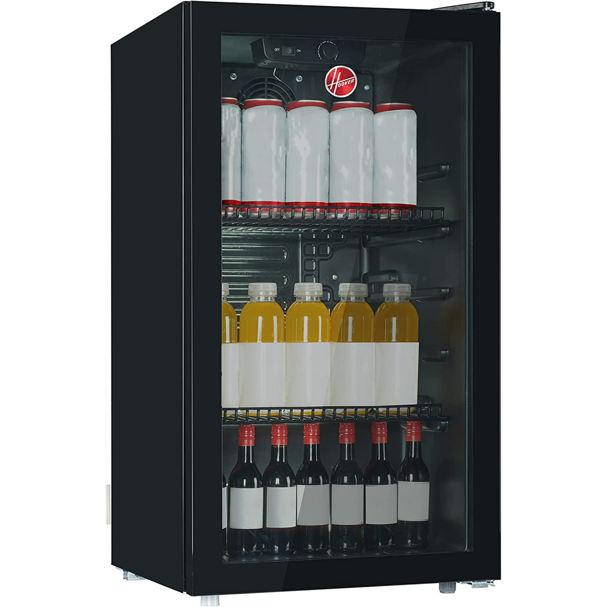 Single door online beverage cooler