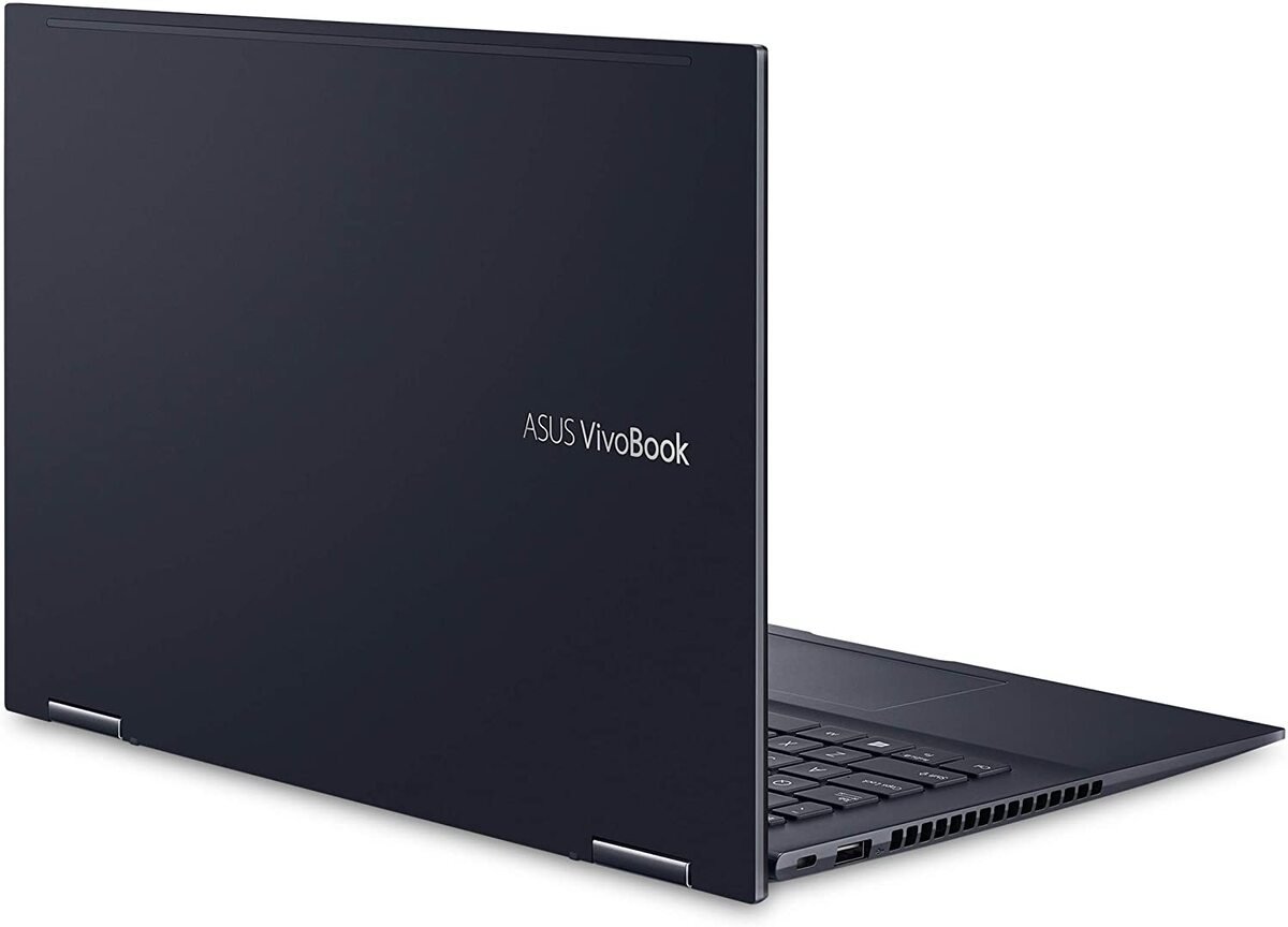 ASUS VivoBook TM420U-WS51T - AMD Ryzen 5-5500U, 8GB RAM  256GB SSD, 14” FHD Touchscreen, 720p Camera, Radeon Graphics, Windows 10, Bespoke Black