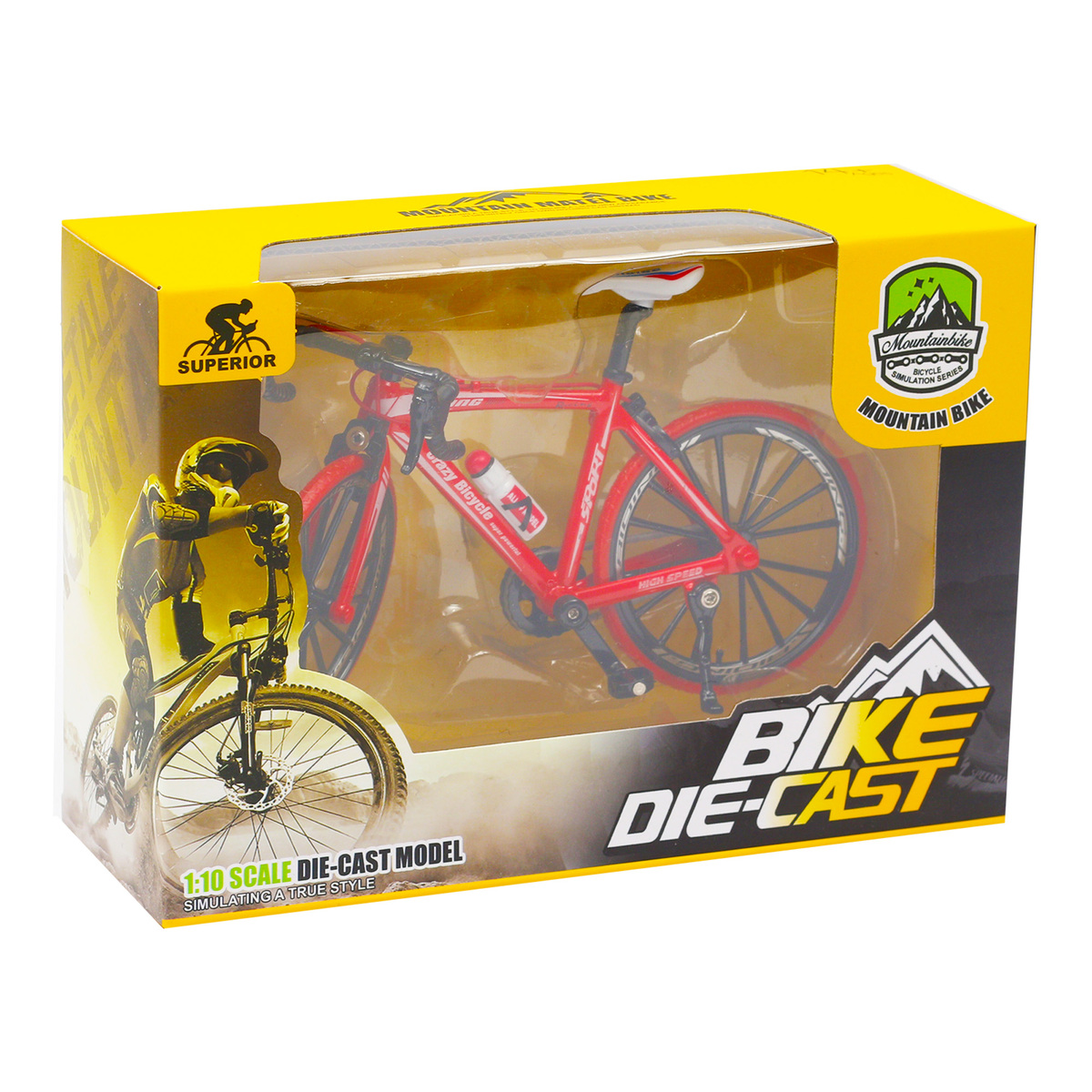 Dat Die Cast Metal Bicycle 0818-4A