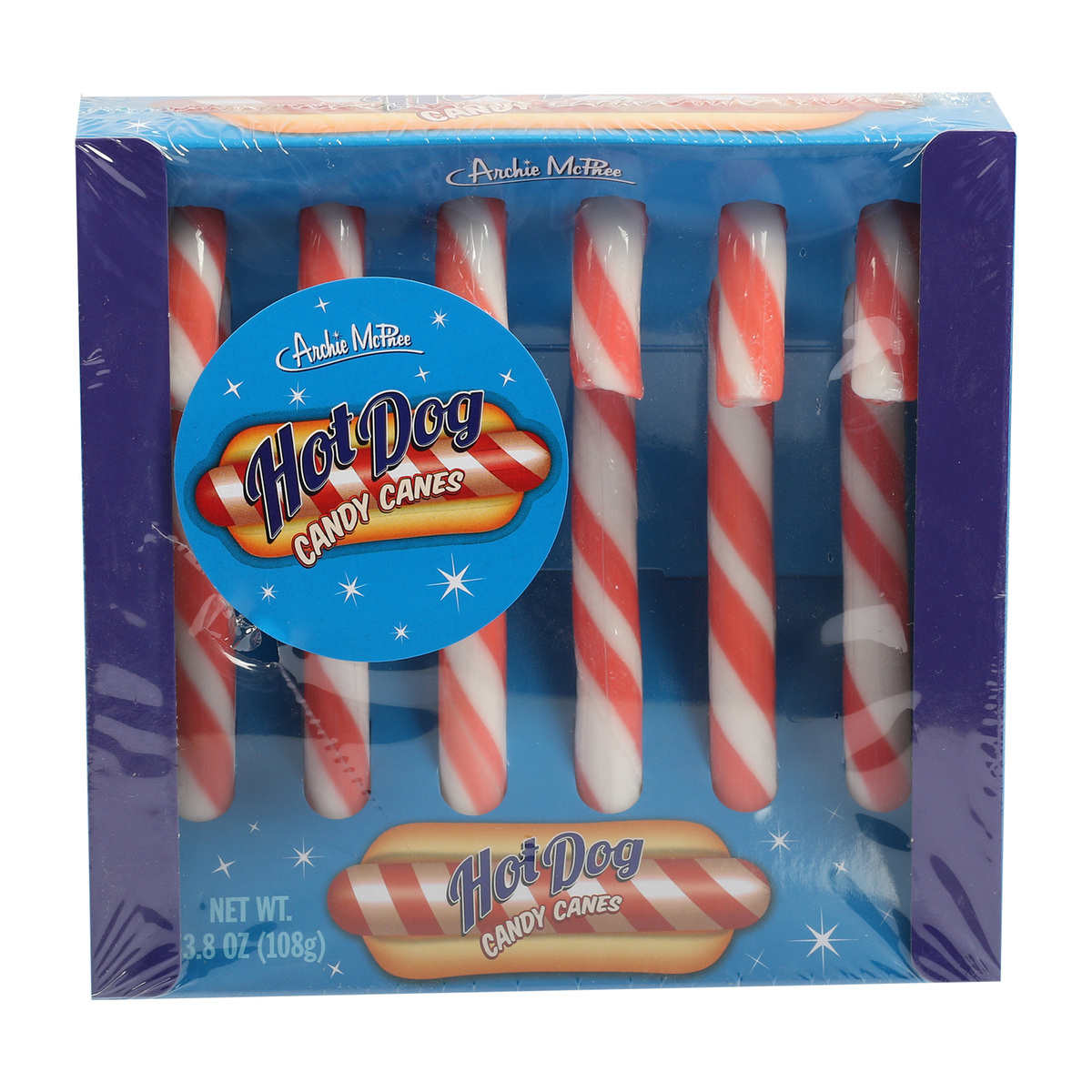 Archie McPhee Hotdog Candy Canes 108 g Online at Best Price | Import ...