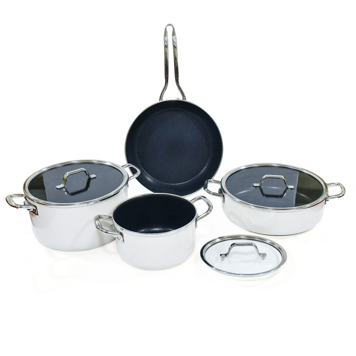 Bonera Granite Cookware Set, 7 pcs, EMY300