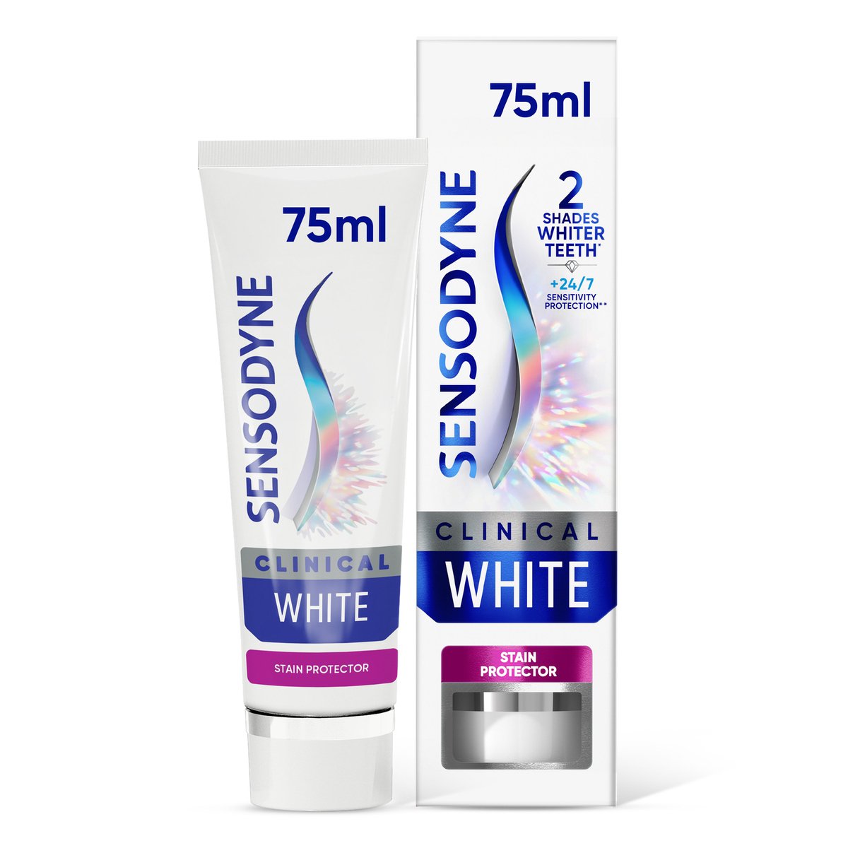 Sensodyne Clinical White Stain Protector Toothpaste 75 ml