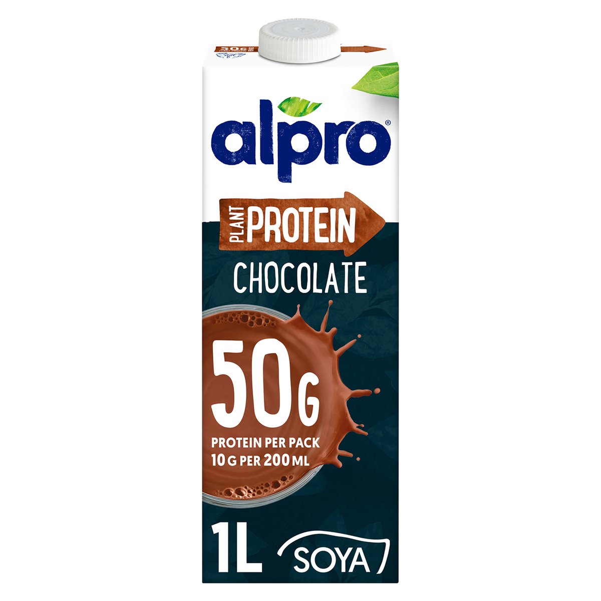 Alpro Plant Protein Chocolate Soya Drink 1 Litre