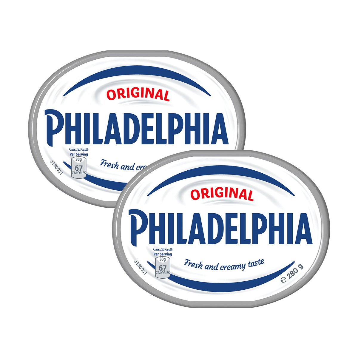 Philadelphia Original Cheese Spread Value Pack 2 x 280 g