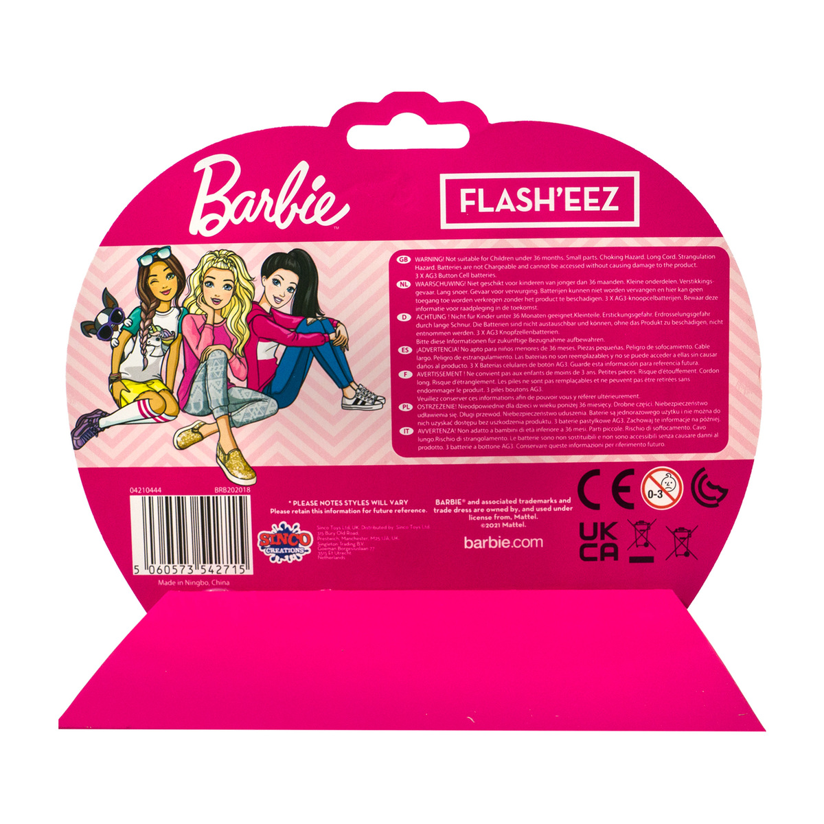 Barbie Flash'eez, 3 Years and Above, Assorted, 202018