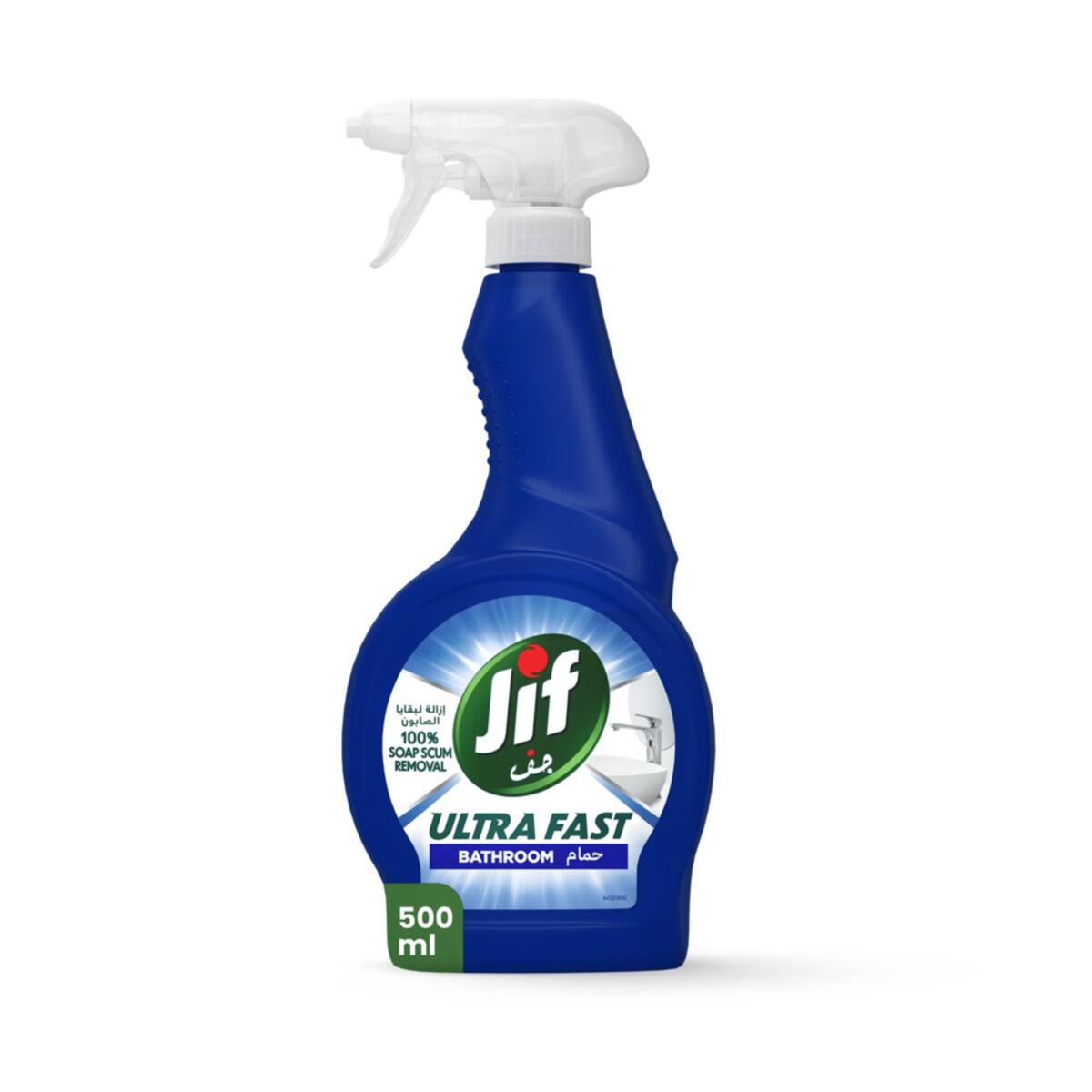 Jif Ultra Fast Cleaner Spray For Bathroom 500 ml