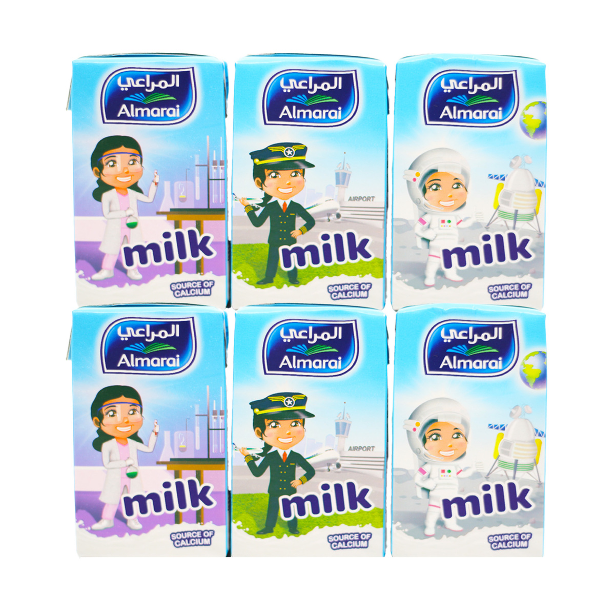 Almarai Nijoom UHT Milk 6 x 150 ml