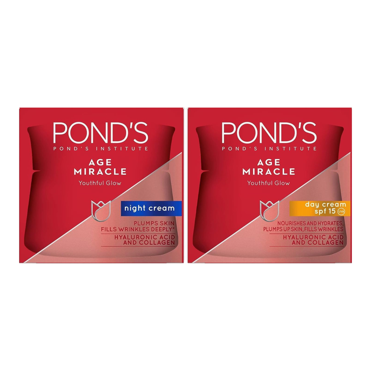 Ponds Age Miracle Day Cream SPF15 50 ml + Night Cream Value Pack 50 ml