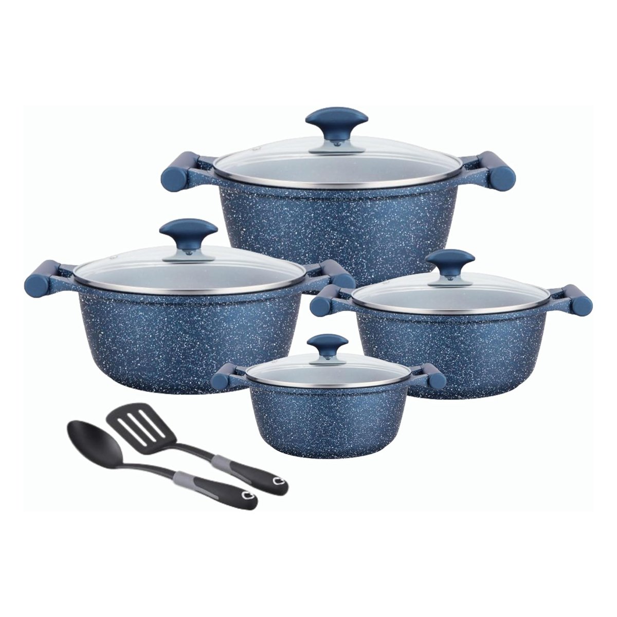 Prestige Granite Cookware Set 10 Pcs Blue PR80999