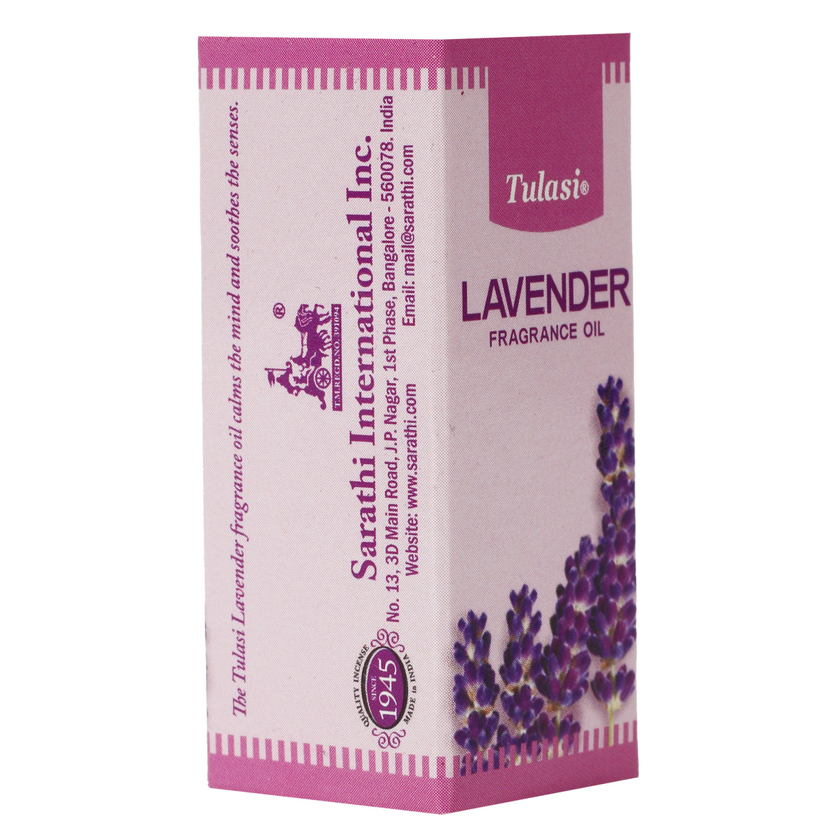 Tulasi Lavender Fragrance Oil 10 ml