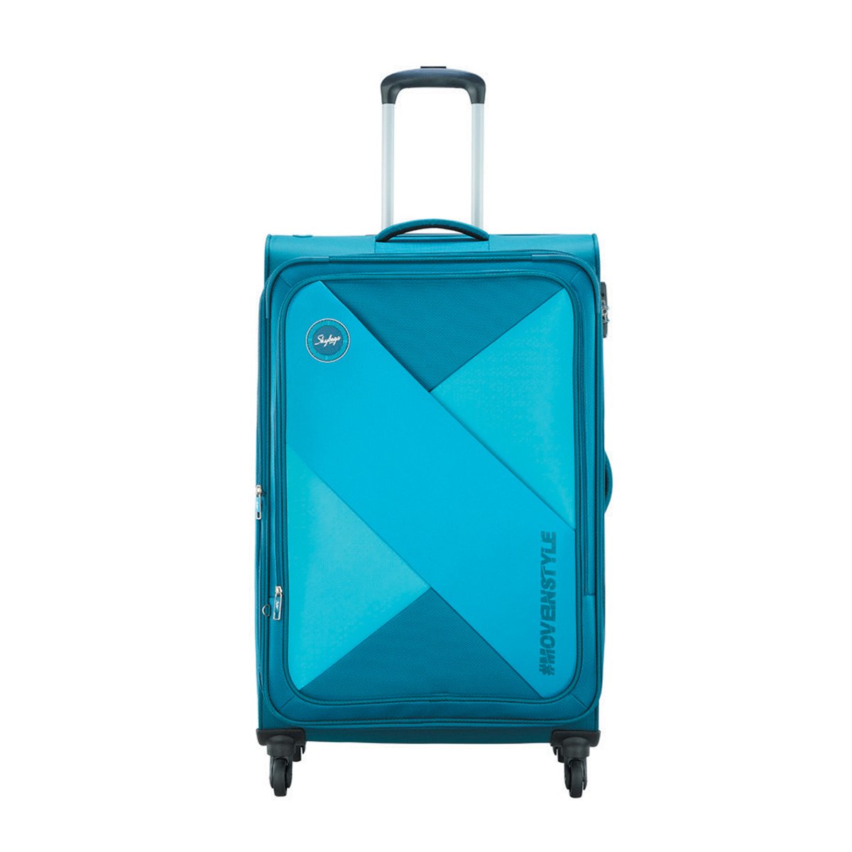 Skybags Converge 4Wheel Soft Trolley 79cm Blue