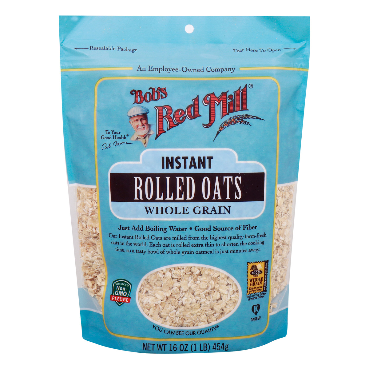 Bob's Red Mill Instant Whole Grain Rolled Oats 454 g