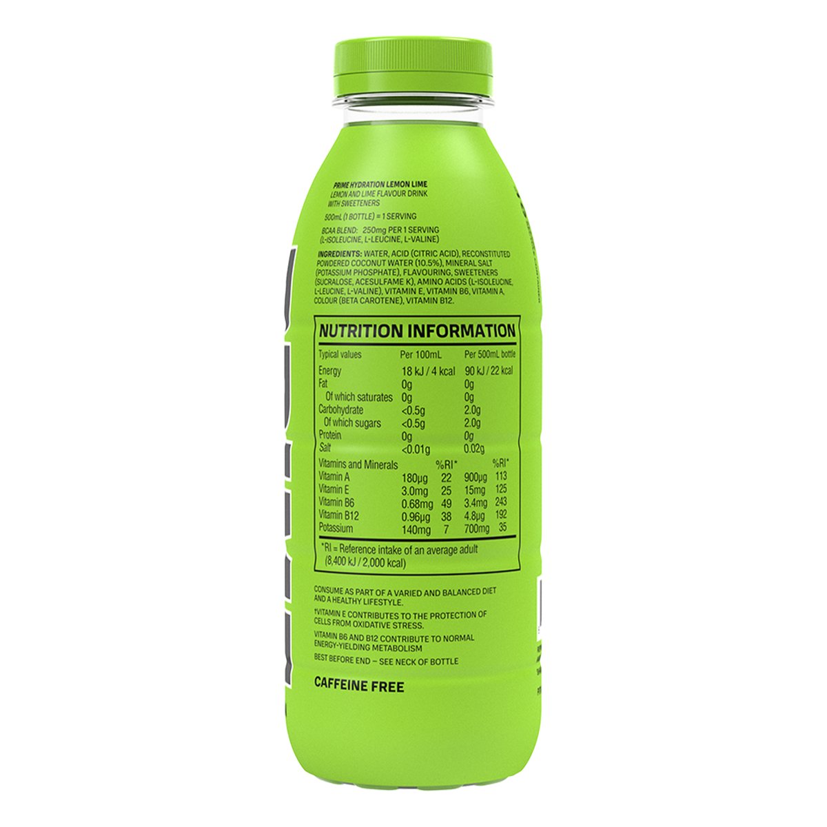 Prime Lemon Lime Hydration Drink 500 ml