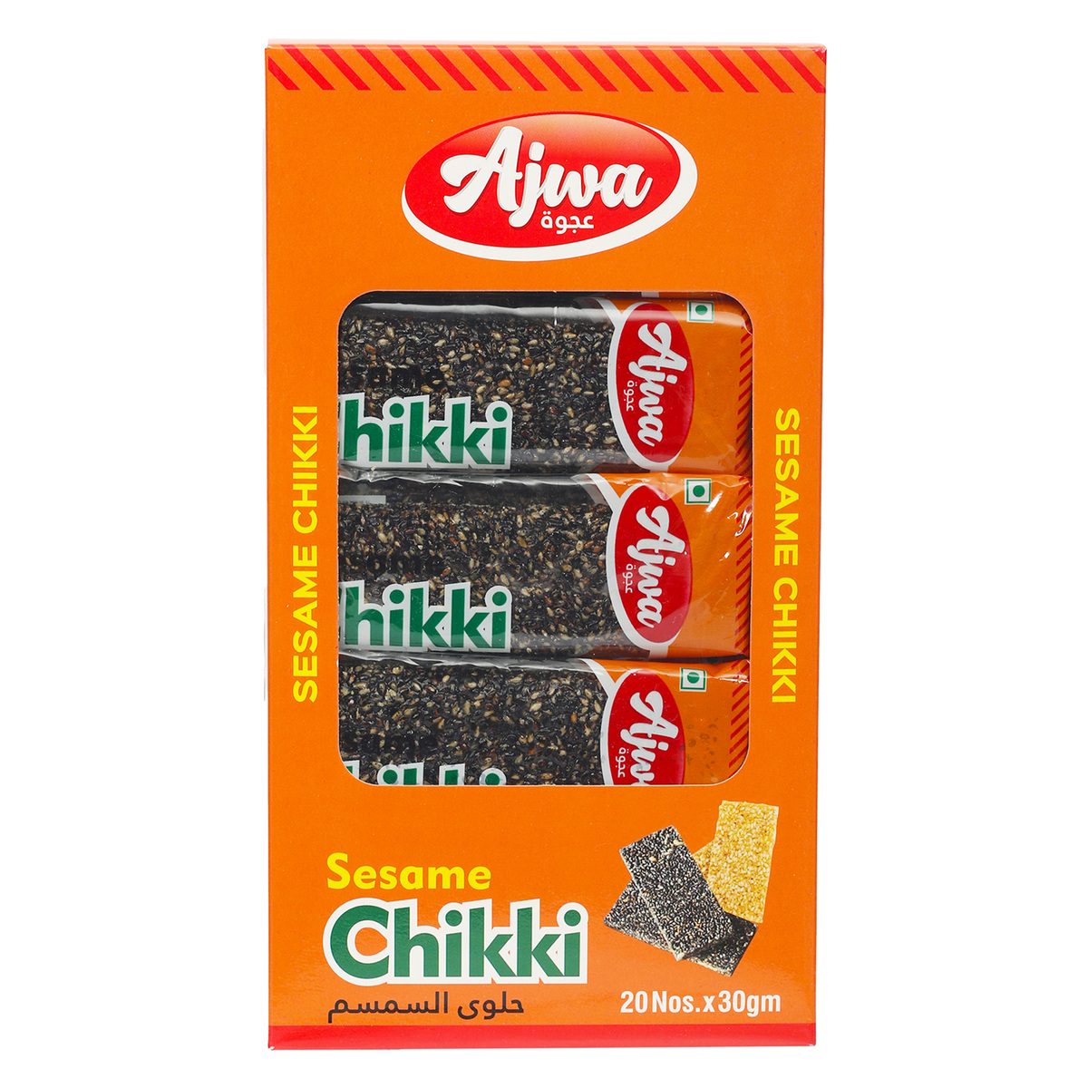 Ajwa Sesame Chikki Assorted 30 g