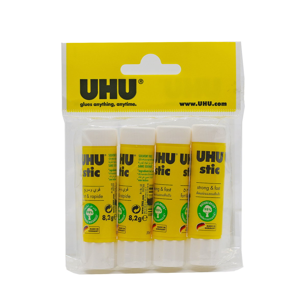 Uhu Glue Stic 4pcs