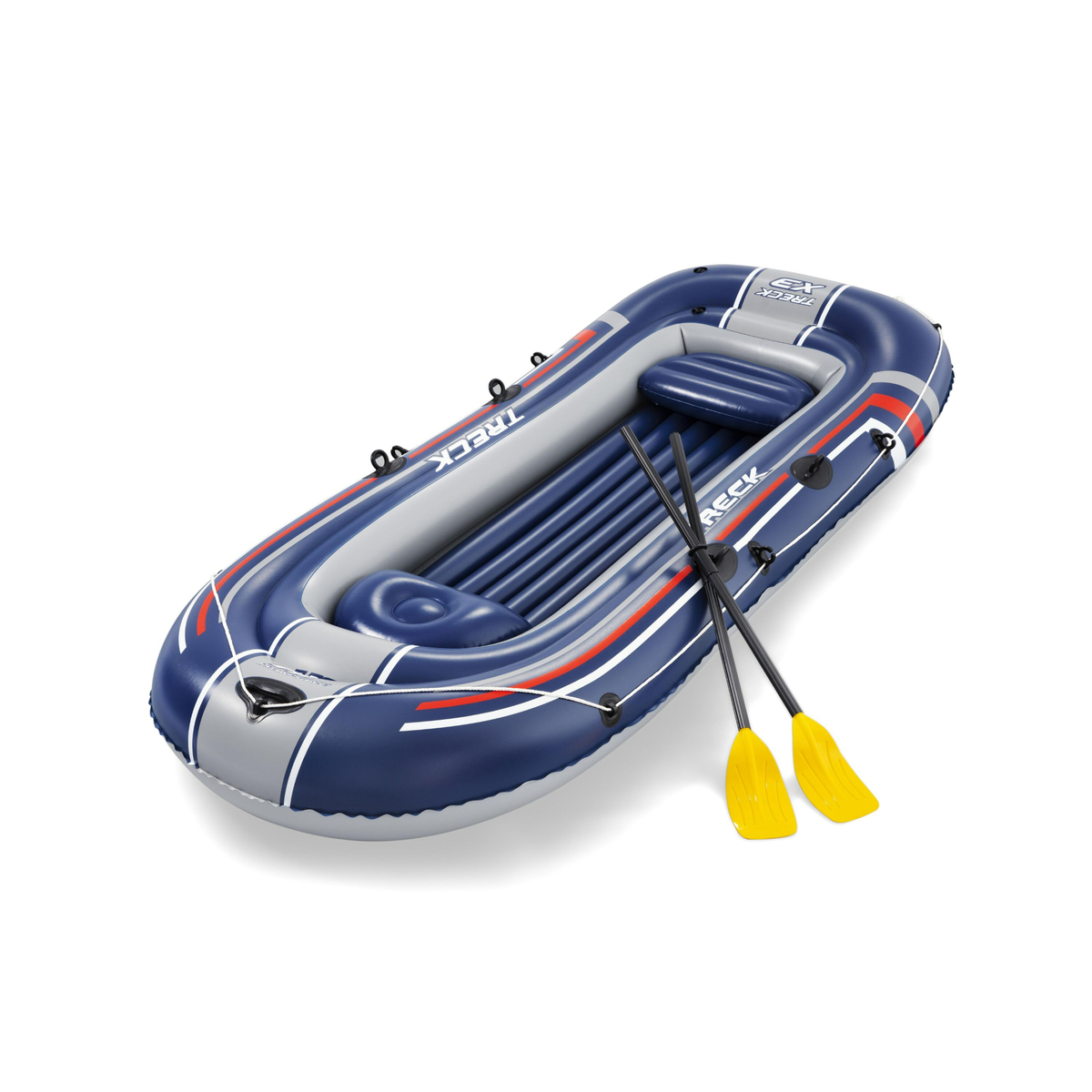 Bestway Hydro-Force Inflatable Boat Treck Set, 3.07 m x 1.26 m, 61110