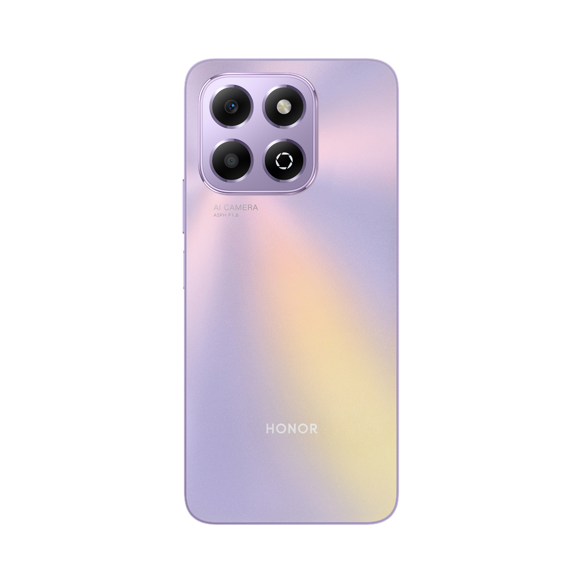 Honor X6b 4G Smartphone, 6 GB RAM, 256 GB Storage, Starry Purple