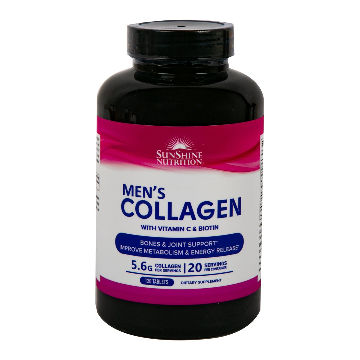 Sunshine Nutrition Men's Collagen With Vitamin C & Biotin 120 pcs