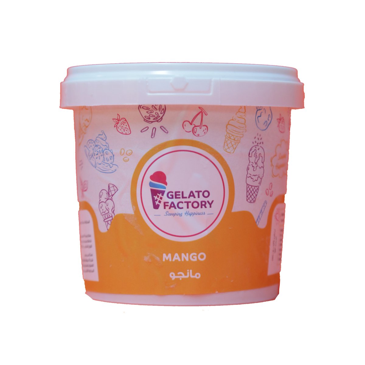 Gelato Factory Mango Ice Cream 500 ml