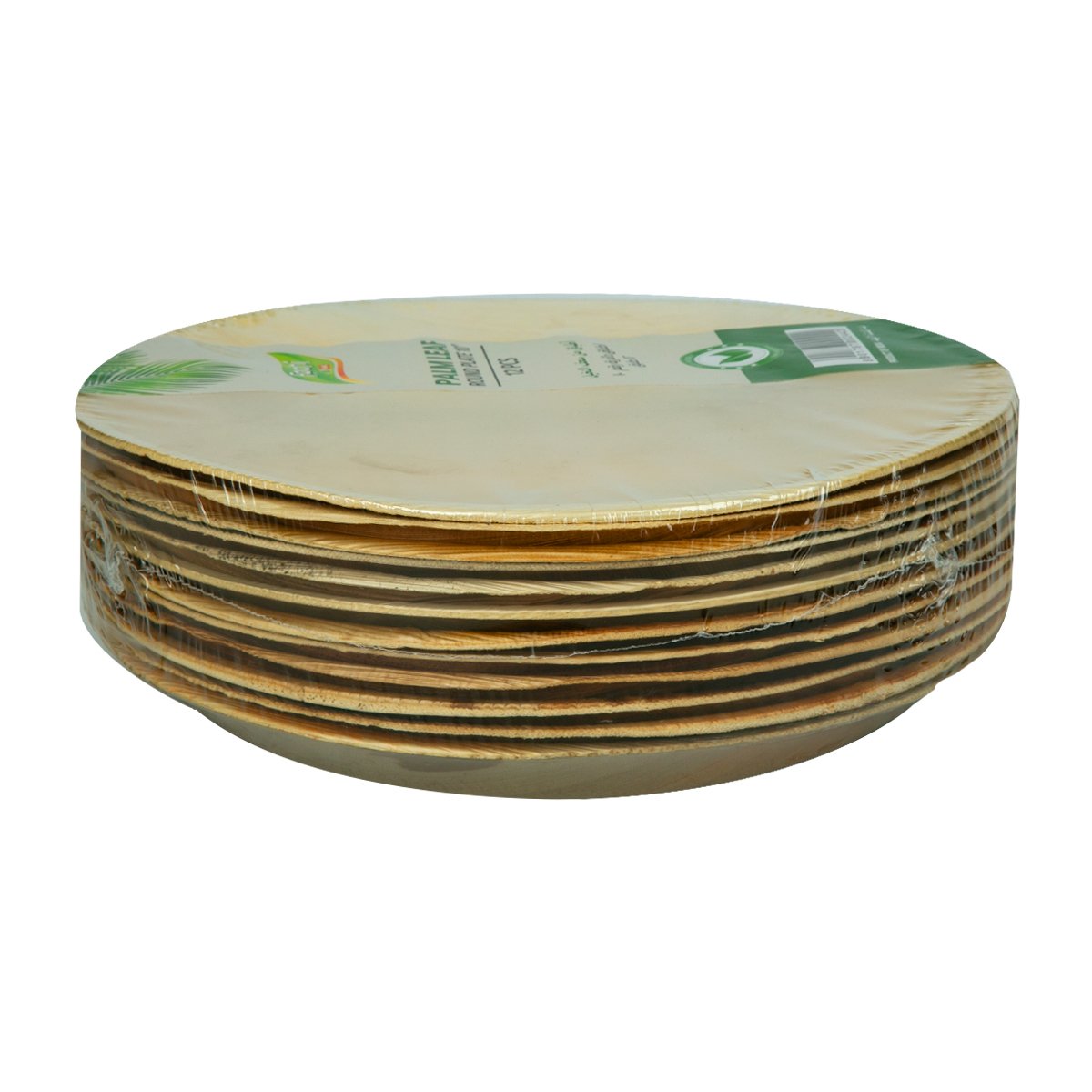 Faani Palm Leaf Round Plate 10" 12 pcs