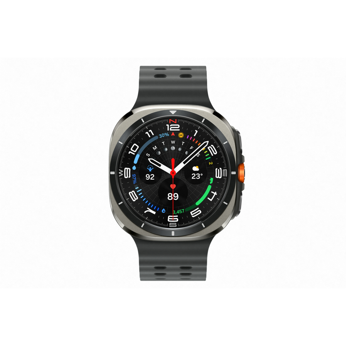 Samsung Galaxy Watch Ultra, LTE, 47 mm, Titanium Silver with Bundle