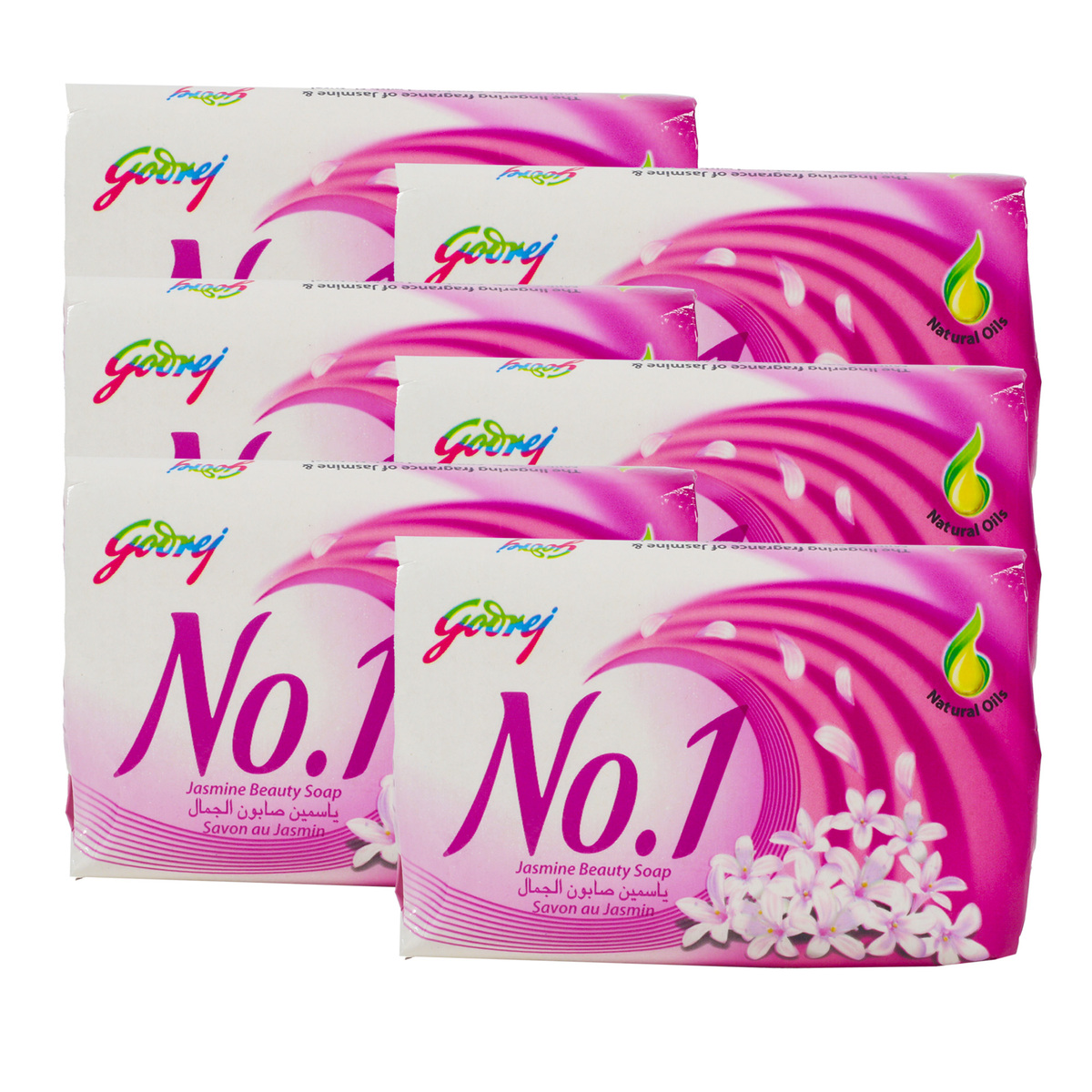 Godrej No.1 Soap Assorted Value Pack 6 x 115 g