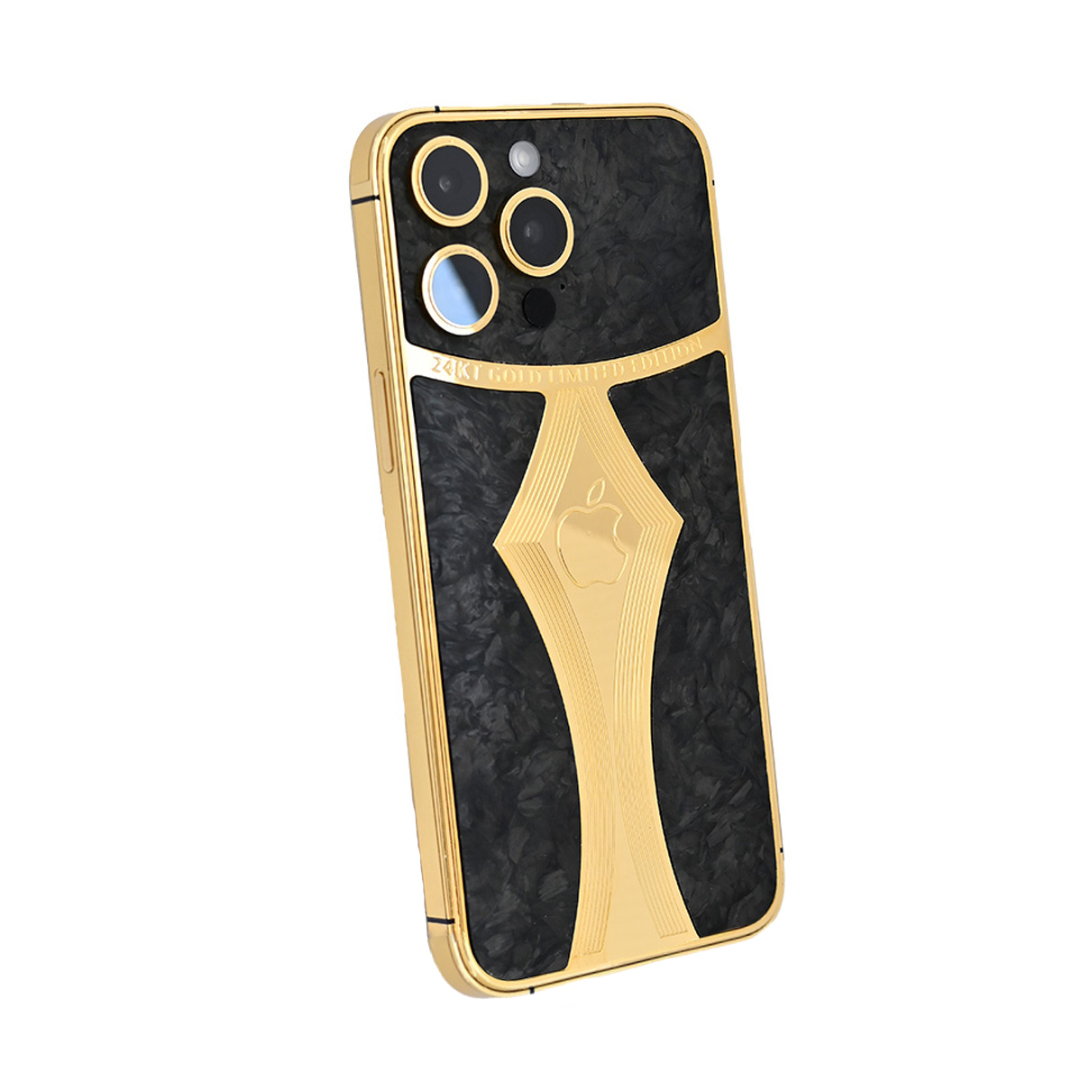 Caviar Luxury 24k Gold Customized Iphone 14 Pro 128 Gb Carbon Fiber Limited Edition