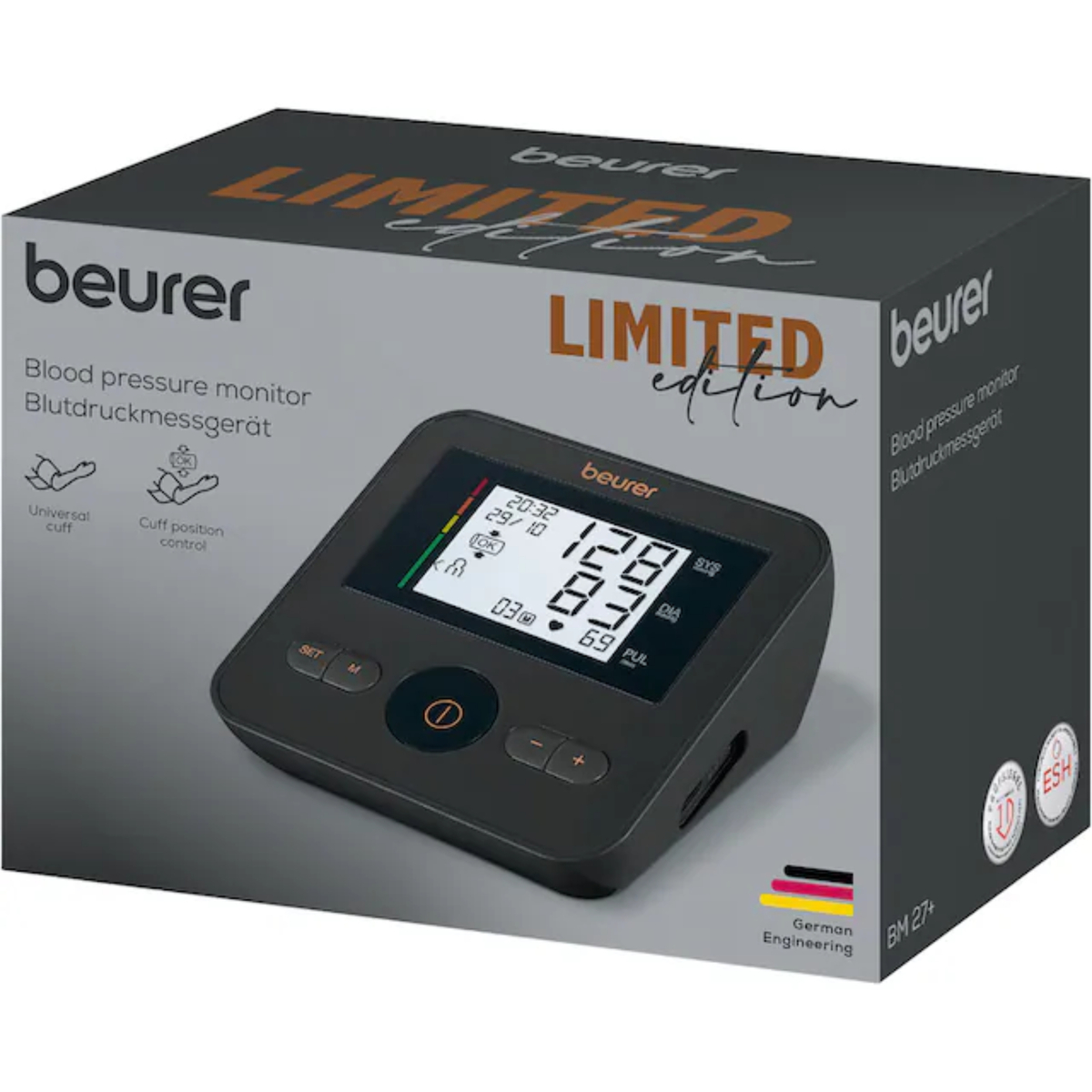 Beurer Blood Pressure Monitor BM 27+ Limited Edition