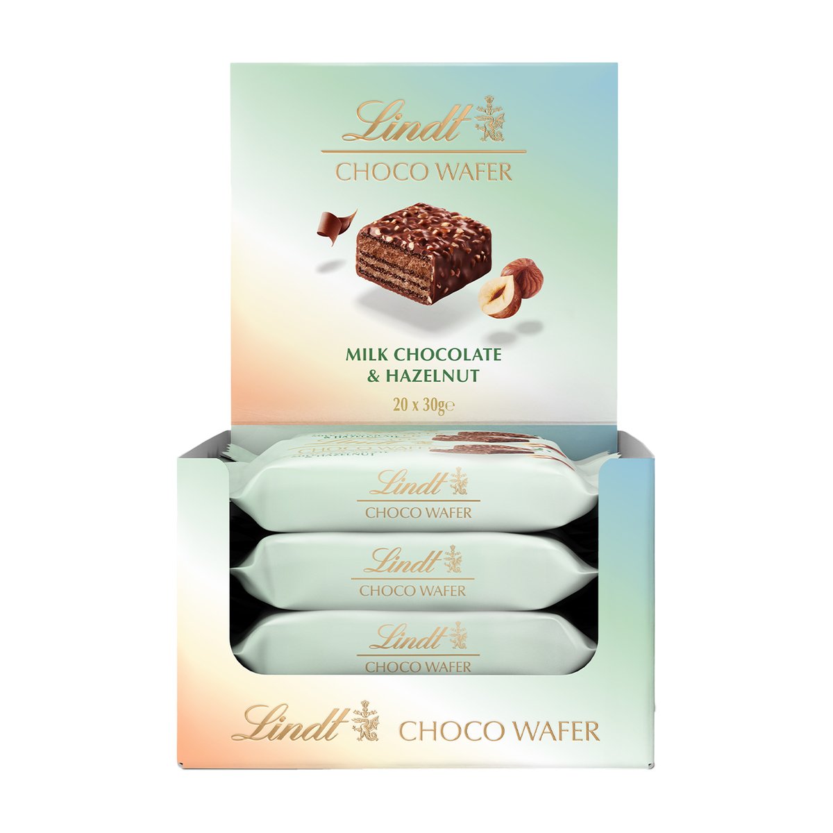 Lindt Milk Chocolate & Hazelnut Choco Wafer 30 g