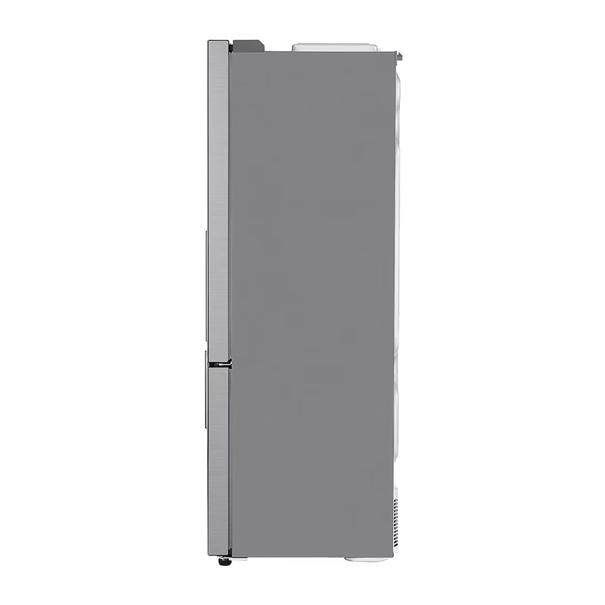 LG Bottom Mount Freezer Refrigerator, 446L, Platinum Silver, GR-F589BLCM