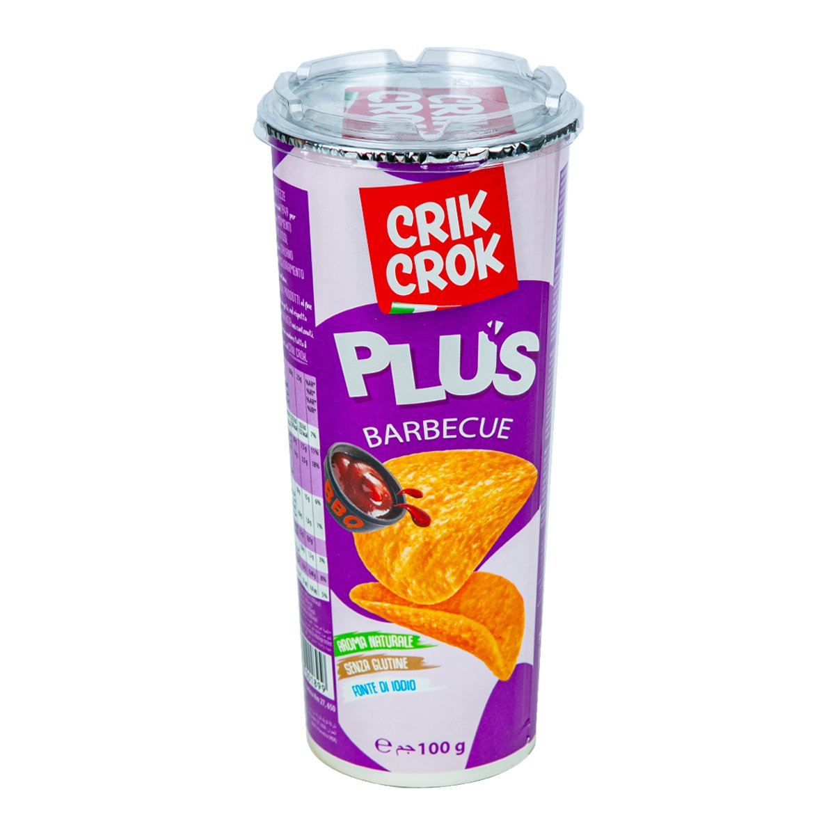 Crik Crok Plus Gluten Free Barbeque Chips 100 g