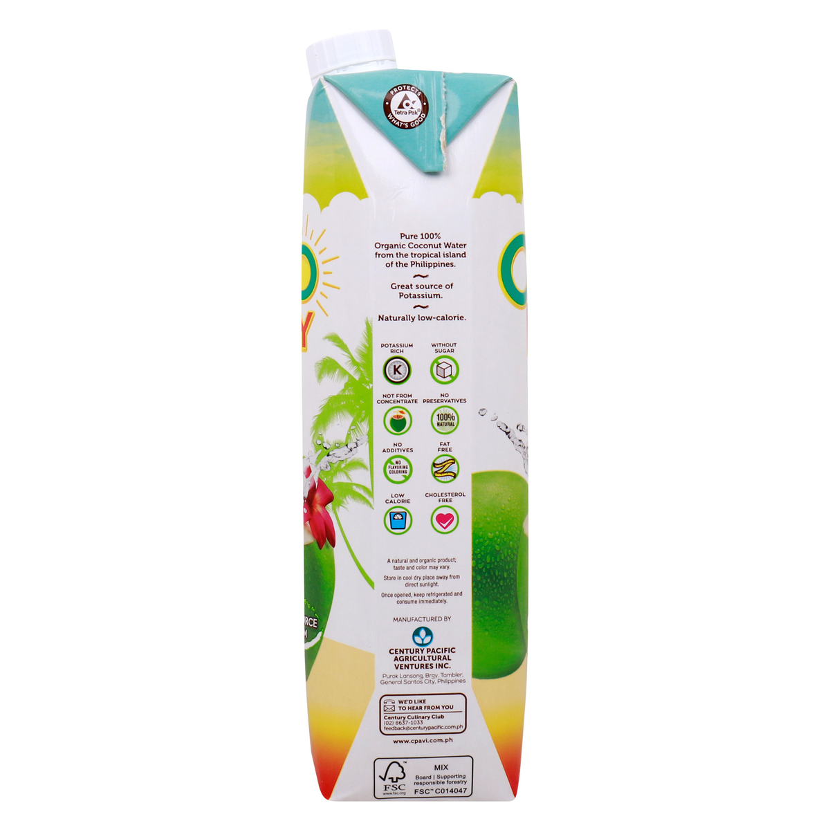 Coco Daily Organic Coconut Water 1 Litre