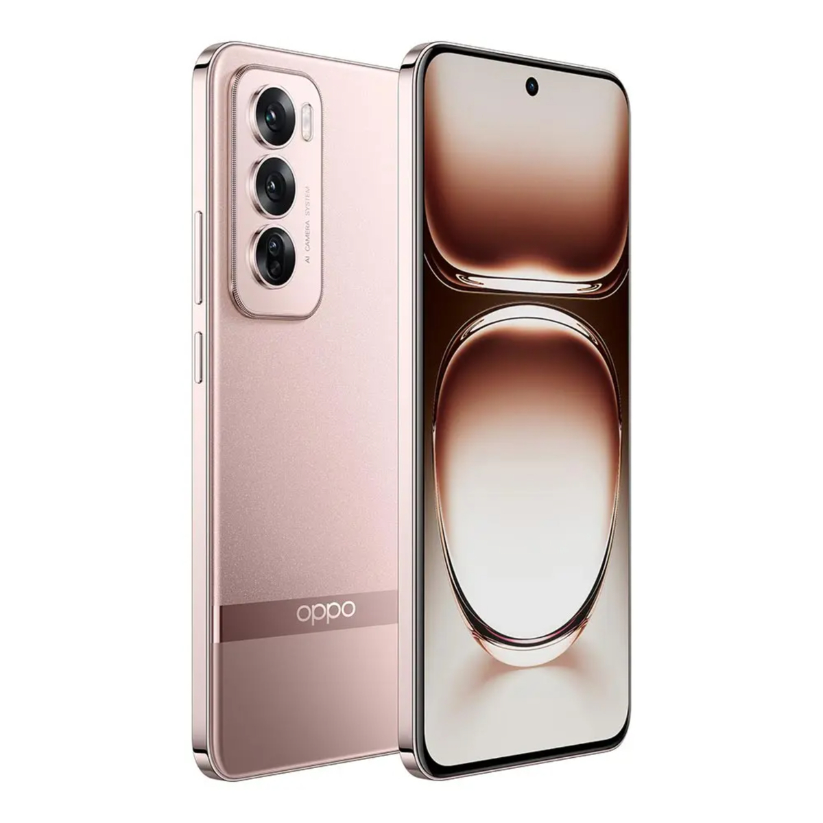 Oppo Reno 12 Pro 5G Smartphone, 12 GB RAM, 512 GB Storage, Sunset Gold + Bundle