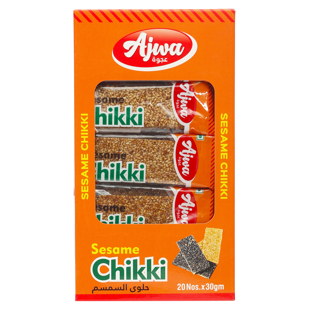 Ajwa Sesame Chikki Assorted 30 g