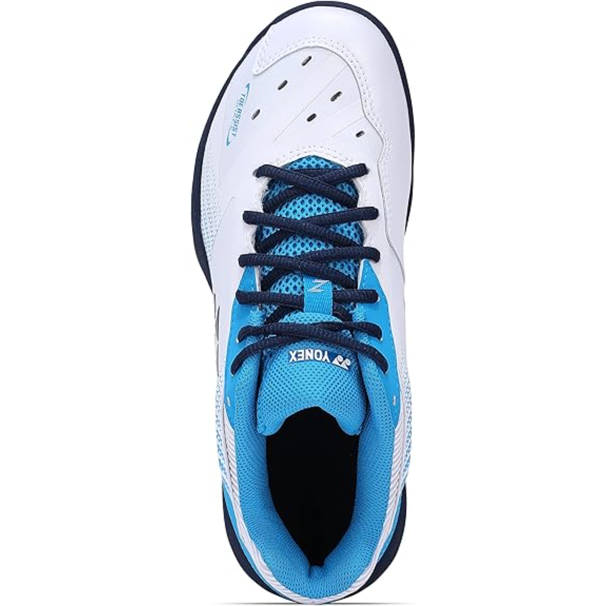 Yonex Power Cushion 65 Z Men Badminton Shoes, SHB65Z3MEX, White/Ocean Blue, 40