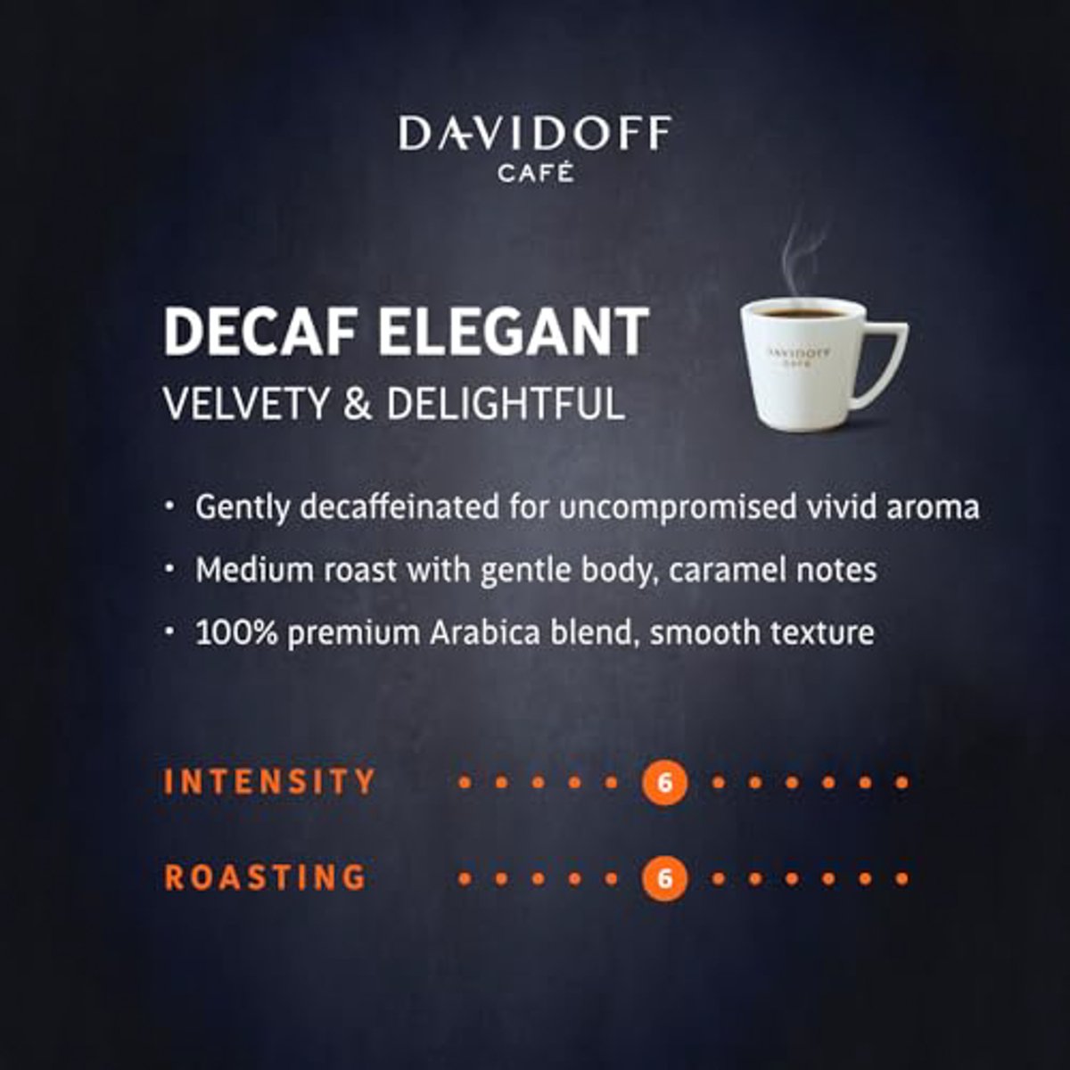 Davidoff Coffee Decaf Elegant Instant Coffee 100 g