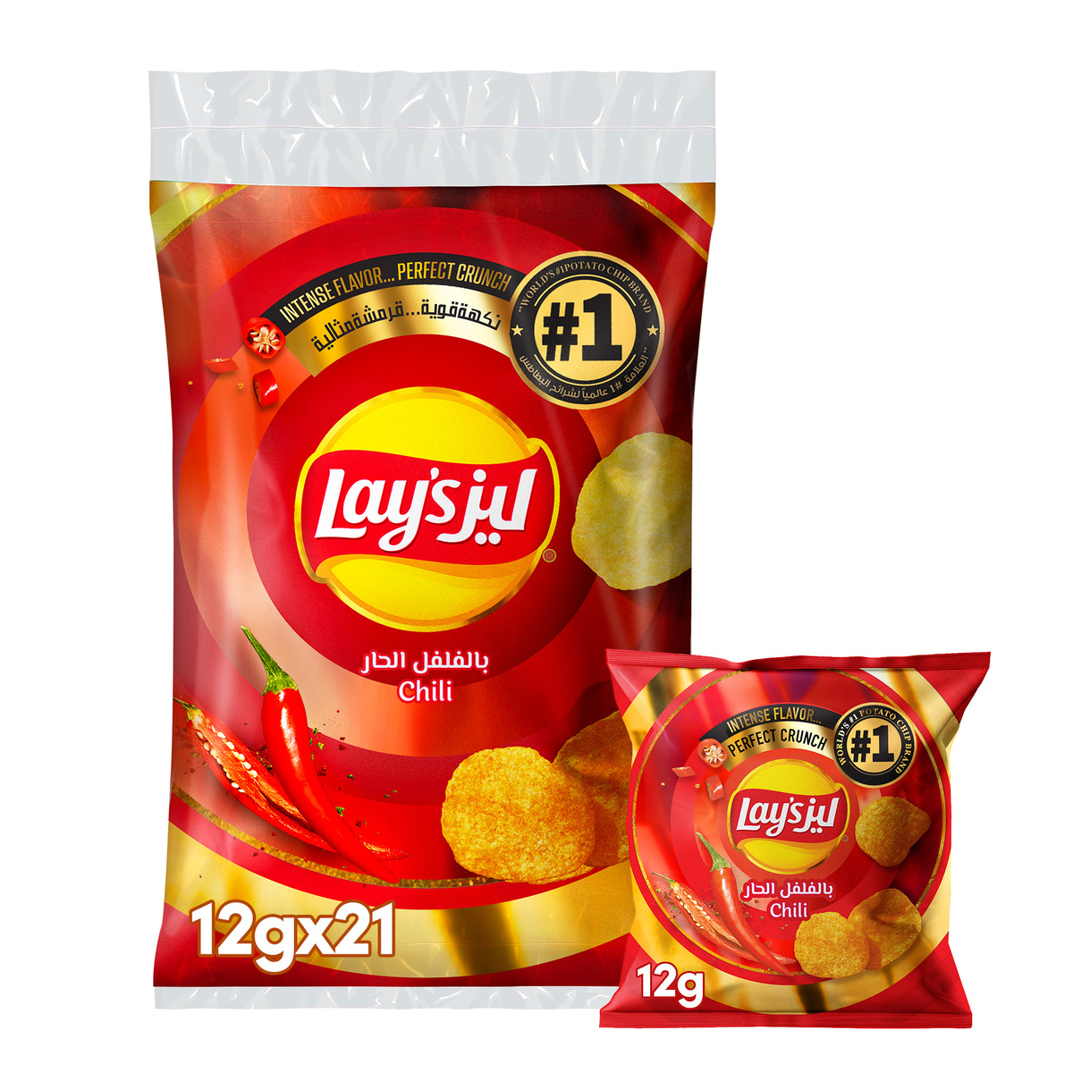 Lay's Chili Potato Chips 12 g