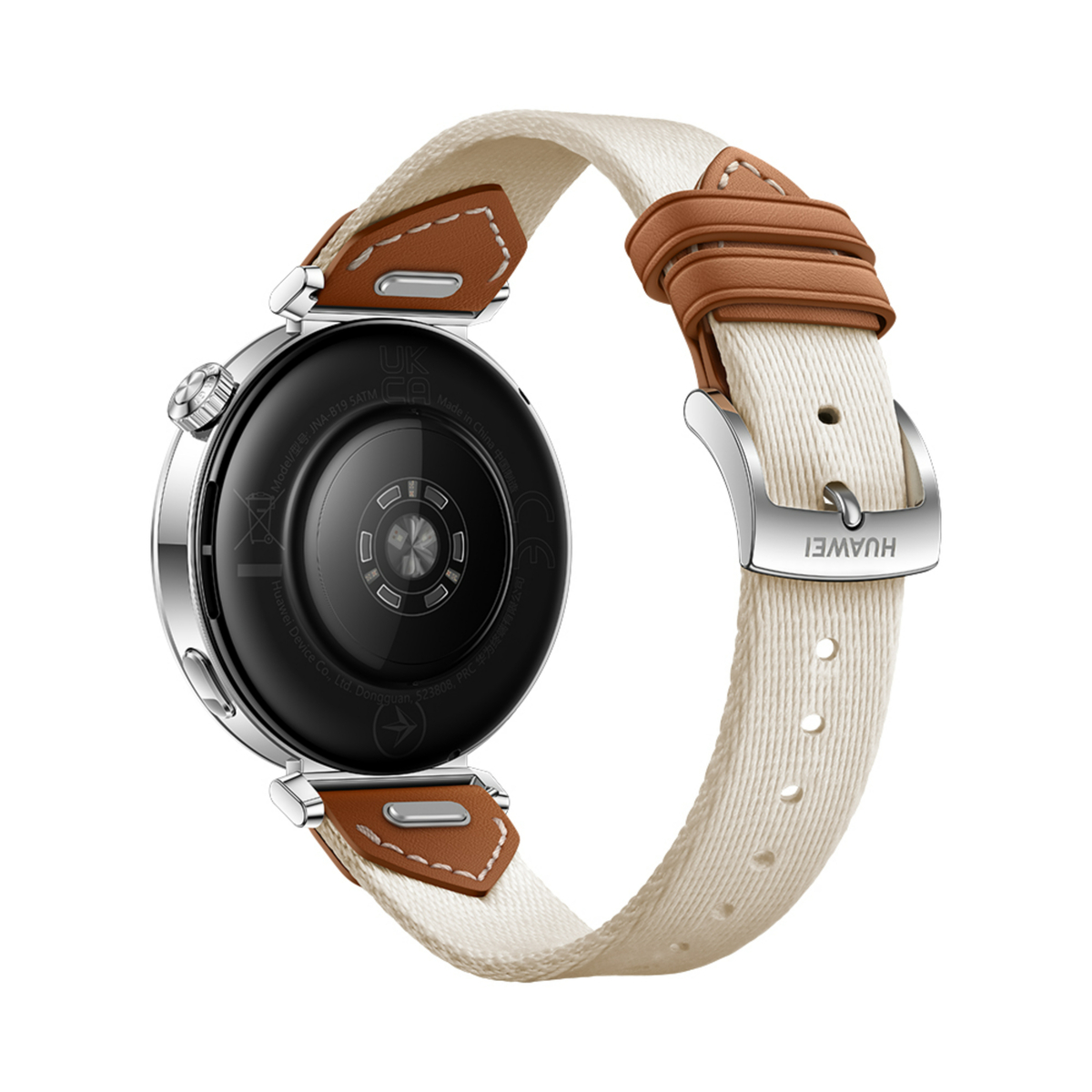 Huawei Watch GT 5 Smartwatch, Jana with 41mm Brown Woven Strap