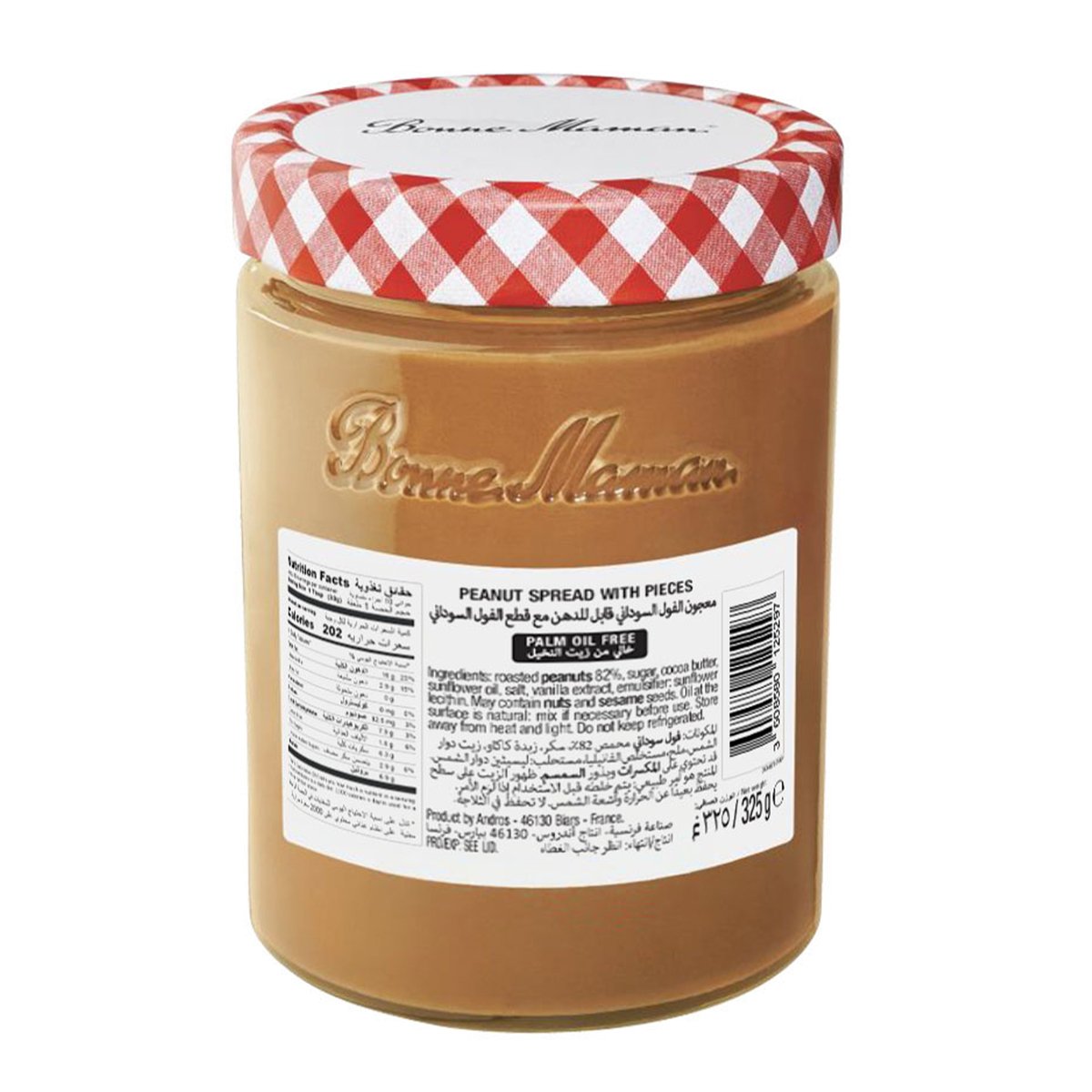 Bonne Maman Crunchy Peanut Spread 325 g