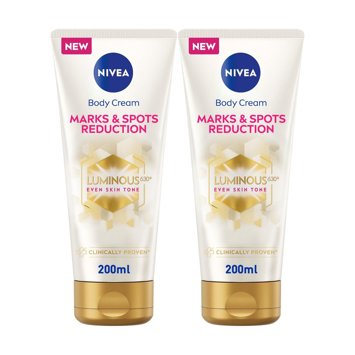 Nivea Luminous 630 Marks & Spots Reduction Body Cream 2 x 200 ml