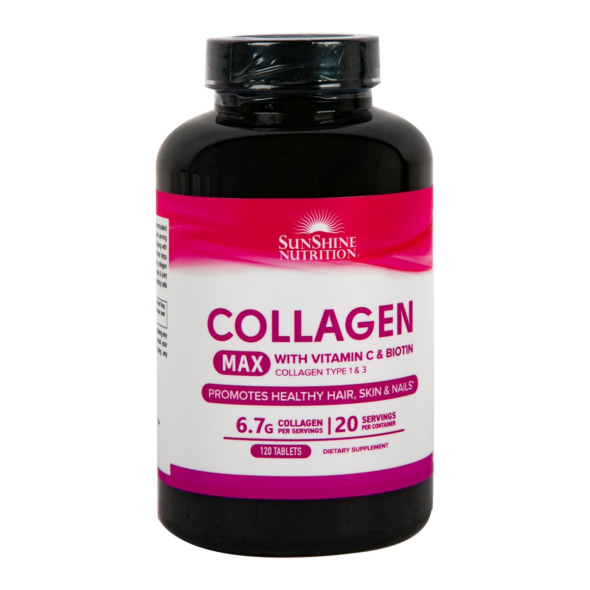 Sunshine Nutrition Collagen Max With Vitamin C & Biotin 120 pcs