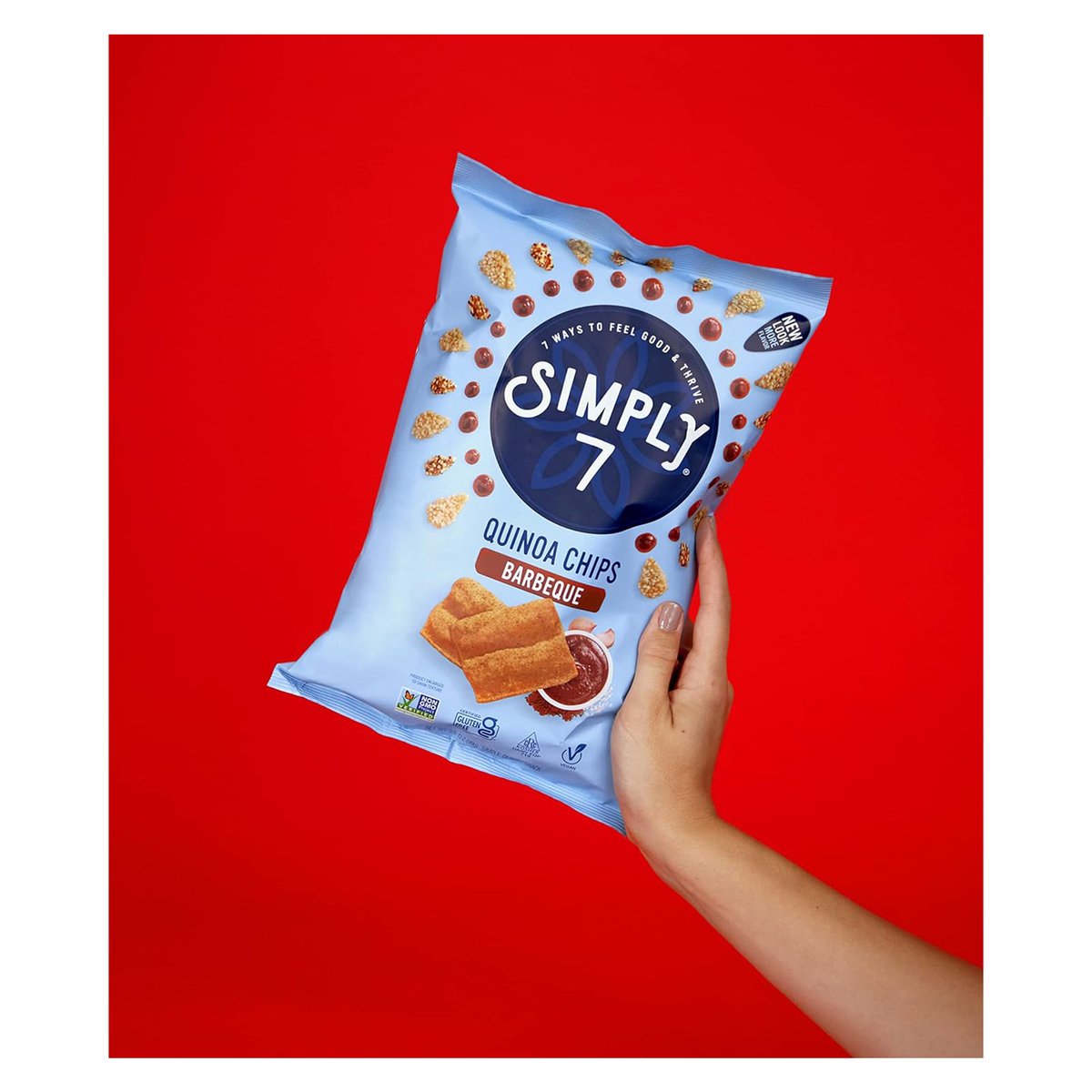 Simply 7 Quinoa Chips Barbeque 79 g