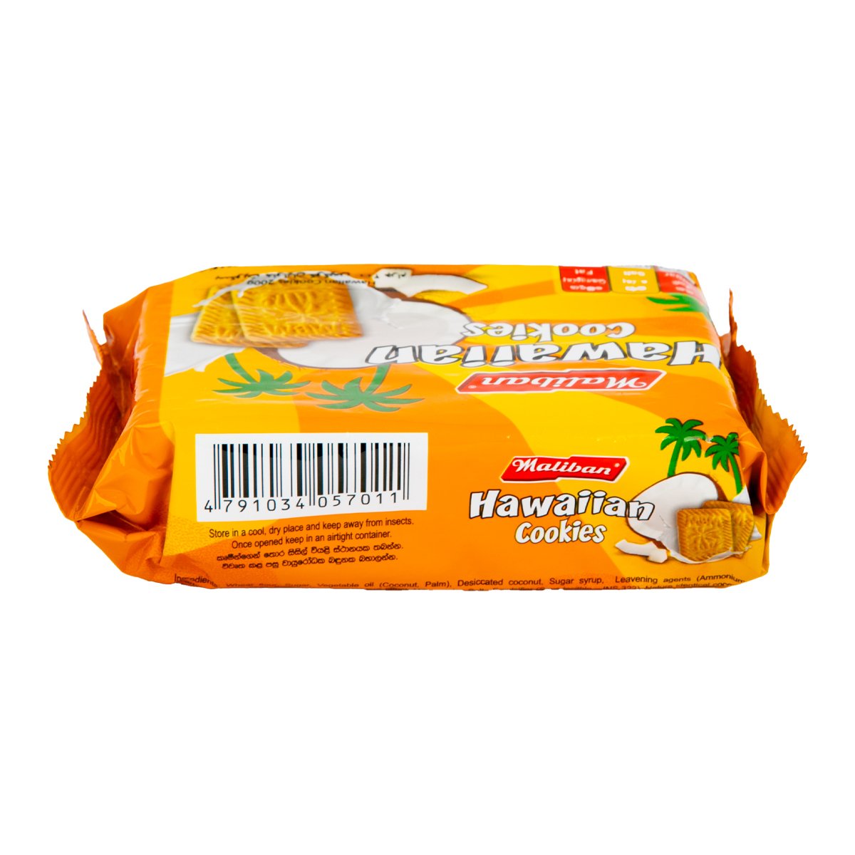 Maliban Hawaiian Cookies 200 g