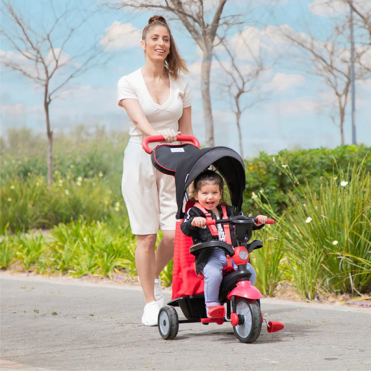 Smart Trike Swing Delux Children's Tricycle, Red, 6500500