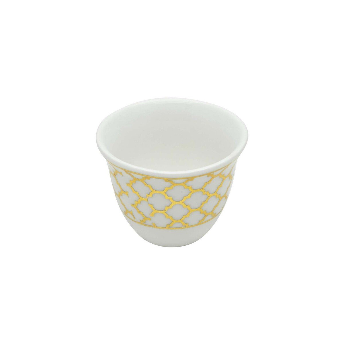 Pearl Ceramic Cawa Cup, 90ml, 4 Pcs, Set-P00003