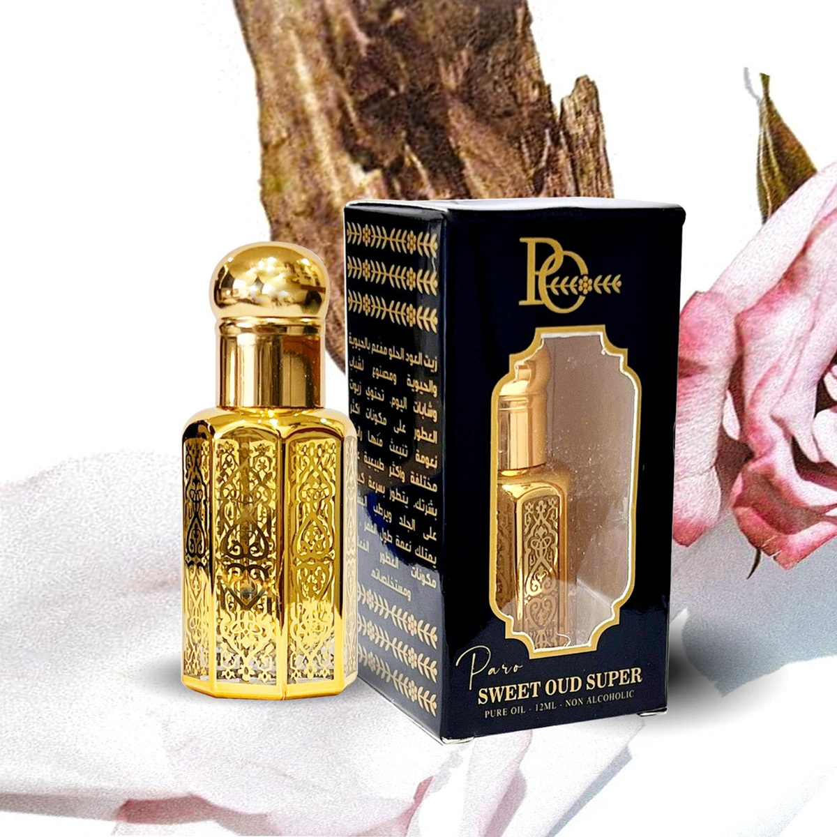 Paro Oud Essential Oil Paro Sweet Oud Super Perfume, 12 ml