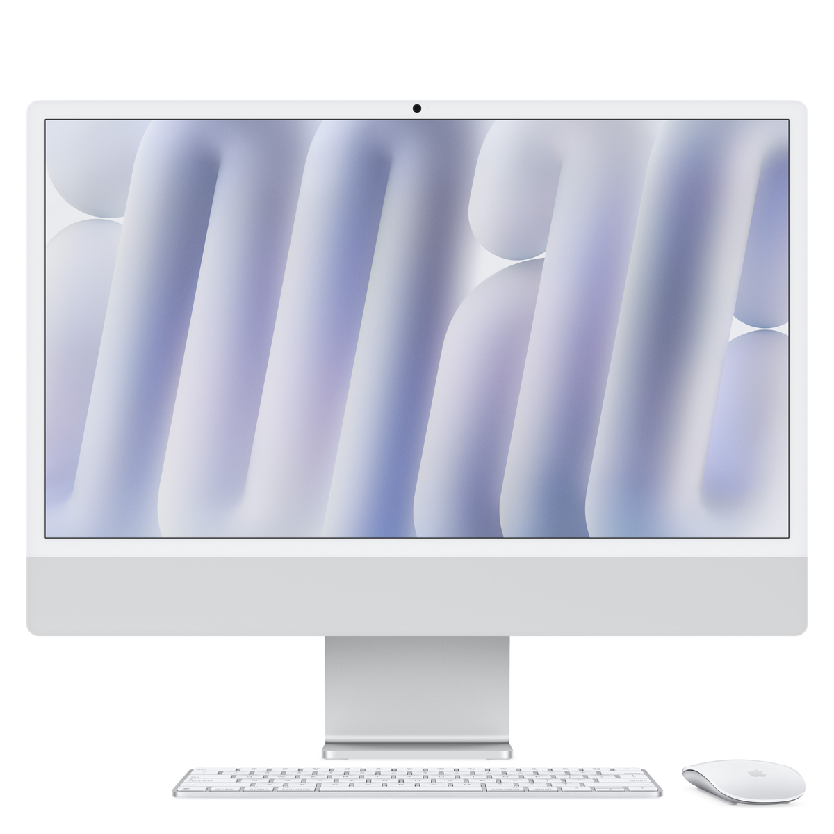 Apple 24 inches iMac, Retina 4.5K Display, M4 chip with 10‑core CPU and 10‑core GPU, 16 GB RAM, 512 GB SSD, Silver