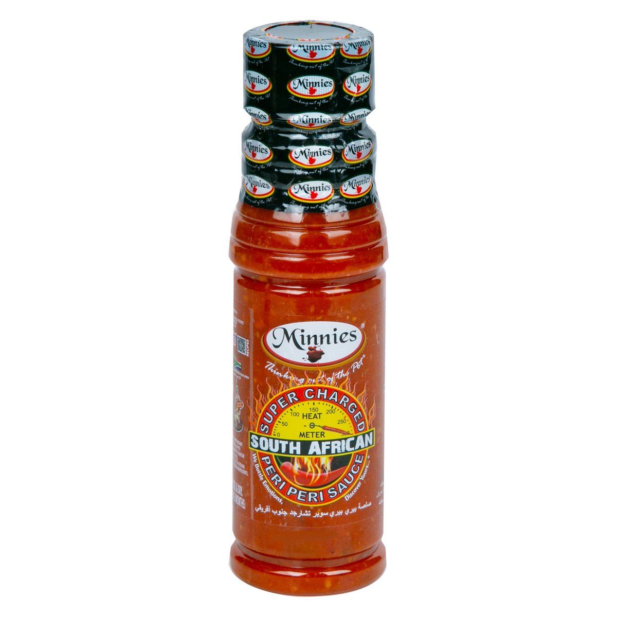 Minnies South African Super Charged Peri Peri Sauce 250 ml